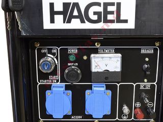 Generator Hagel 7500CLE -ATS дизельный генератор мощностью 5.5 квт/гарнтия/ доставка/21800 lei foto 6