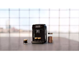 Espressor automat Philips LatteGo Seria 1200 EP1221/20, 1.8l, 1500W, 15 bar, negru foto 5