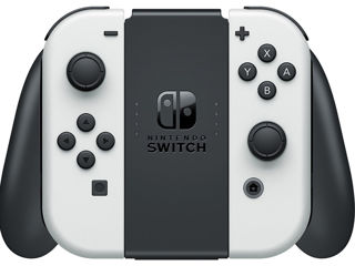 Nintendo Switch OLED + Joy-Con (White) Nou! foto 5