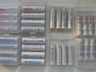 Аккумуляторы Panasonic, Eneloop, Fujitsu, LG-HG2. Зарядки Japcell, Maha. foto 2