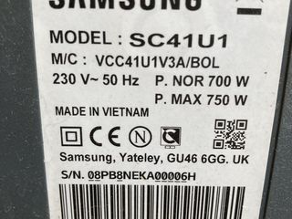 Пылесос Samsung SC41U1 foto 2