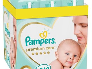 Scutece Pampers Premium Care XXL Box - cele mai convenabile ambalaje cu livrare in toata tara!