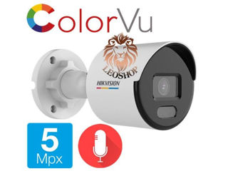 Hikvision 5 Megapixeli Color Vu +Microfon Ds-2Cd1057G0-Luf foto 2