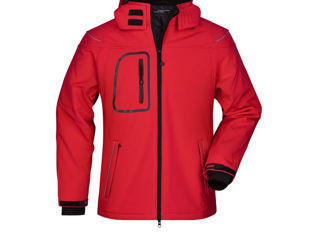 Зимняя куртка Softshell James & Nicholson jn1000