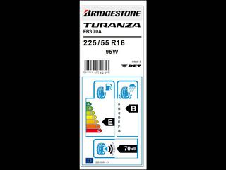 Bridgestone 225/55/16 Turanza ER300A RFT 95W foto 3