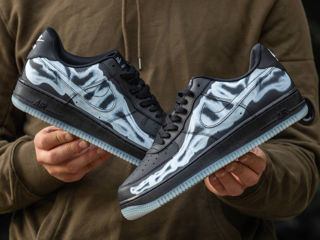 Nike Air Force 1 Low Skeleton Black foto 2