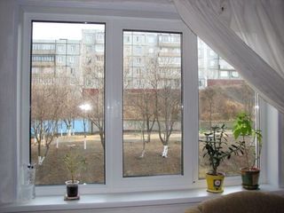 Балконные выходы стеклопакеты окна металлопласт двери ПВХ !!! foto 1