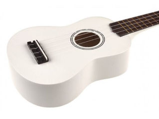 Ukulele sopran Harley Benton UK-12 White. foto 2