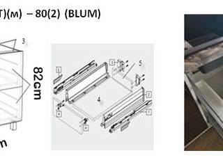 Bucătării blum 2.0m, hettich,kessebohmer. Fabrica de mobilă. кухни с фурнитурой "Блюм" foto 14