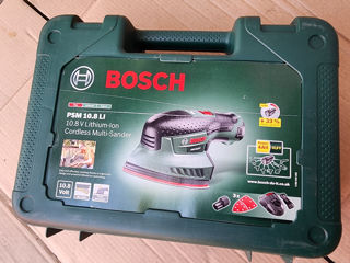 Вибрационная шлифмашина Bosch PSM 10,8 Li