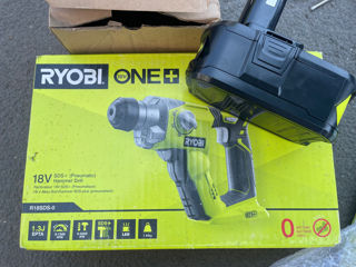 Перфоратор аккумуляторный Ryobi R18SDS-0 1.3Дж 18В фото 0