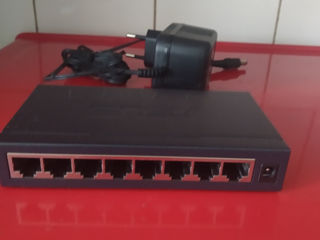 Свитч 8 портовый Asus GigaX 1008/G - 40 лей. foto 3