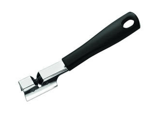 Ascutitoare Pentru Cutite Roller Ghidini Daily 17 Cm, Inox/Plastic foto 3