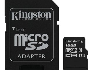 MicroSD 16 GB Kingston Class 10 (UHS-I) Noua!!! foto 3