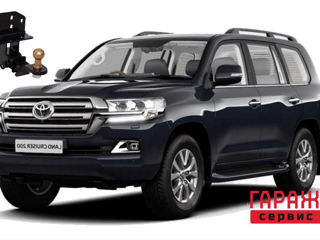 Фаркоп съемный под американский квадрат - Toyota Land Cruiser 200 foto 2