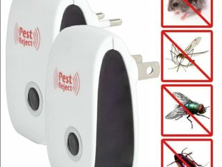 Pest Reject ультразвуковой отпугиватель тараканов, грызунов и насекомых! Оригинал! foto 3