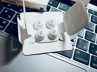 Силиконовые наконечники. Vârfuri din silicon. Ear cap earplugs for AirPods Pro. Original foto 3