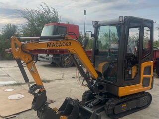 Miniexcavator macao ct23  credit fără prima rată este în stoc