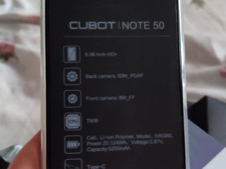 Cubot Note 50=2023г.=память=16/256гб.-смартфон Новый С Батареей На 5200 Mah=2sim=экран 90 Гц. foto 10