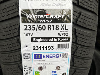 235/60 R18 Kumho Wintercraft WP52/ Доставка, livrare toata Moldova 2024 foto 2