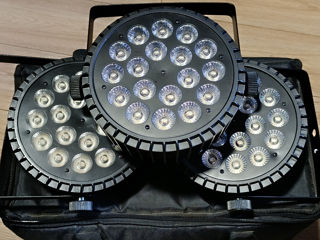 SHEHDS 18x18W LED RGBWA UV 6 in1 foto 2