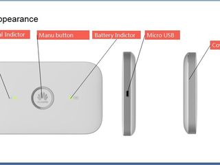 Huawei e5573Cs-322 4G 3G WiFi modem router Akku baterie deblocat модем рутер lte SIM foto 2