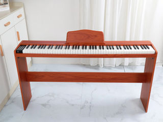 Цифровое пианино деревянное Divers D885 Wood Brown (Новые, Гарантия, Рассрочка. Бесплатная доставка) foto 6