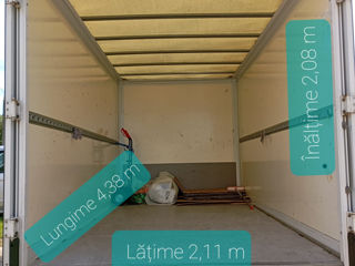Transport marfuri mici si voluminoase (fara hamali) 250 lei/ora in Chisinau si 12 lei/km infara foto 1