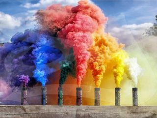 Fum colorat - calitate superioara - цветной дым - качественные дымовые шашки foto 3