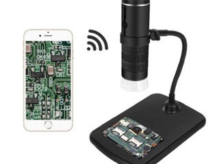 Микроскоп с АКБ Wi-Fi универсальный HD 2MP 1000X microscop foto 2