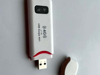 4G LTE модем с встроенным WiFi роутером и точкой доступа WiFi в виде USB флэшки. foto 2