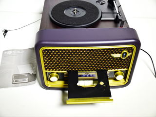 Bush Classic Retro Pick-Up / CD / AMFM / Bluetooth / встроенный усилитель и динамики foto 3