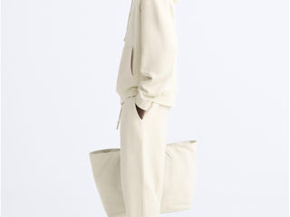 Zara new, vara 2024, set hanorac + pantaloni foto 2