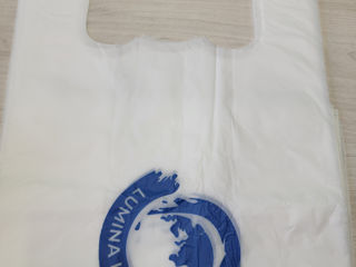 sacoșe biodegradabile în culoarea brandului Dvs. foto 1