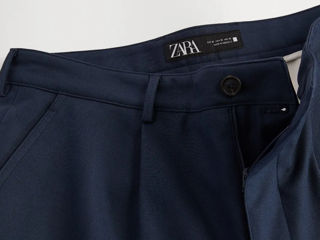 Zara Men  Cotton Chino Trousers Size US29  EU 36 NOU foto 4