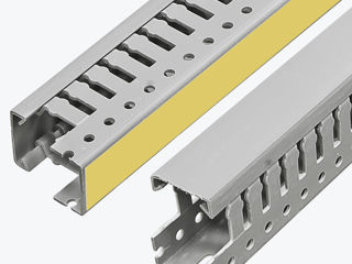 Canal cablu PVC, canal cablu pentru podea, canal cablu adeziv, canal perforat, panlight foto 17
