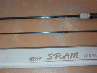 Спиннинг Tict Sram Technical Custom Rods TCR-74 (2.24м 0-12,25гр.) Extra Fast foto 3