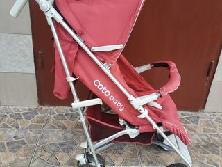 Лёгкая итальянская прогулочная колясочка Coto Baby Milano foto 2