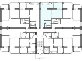 1 dormitor + salon 57,5 m2 ( 500 euro/m.p. ) foto 3