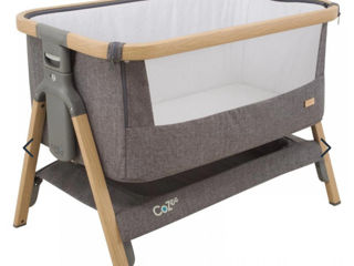 Co Sleeper Tutti Bambini CoZee Bedside Crib, Oak & Charcoal foto 2