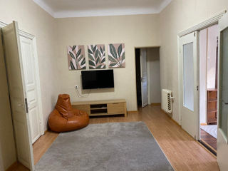 Apartament la sol, Centru, str.Puskin 9, 4 camere, 80,0 m2, 500 Euro, chirie pe termen indelungat. foto 4