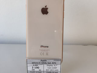 Apple iPhone 8 64 Gb , BAT 82% foto 1
