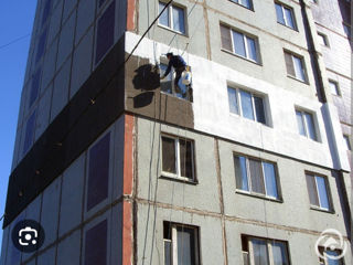 Termoizolarea(încălzirea)pereţilor caselor cu penoplast ,утепление фасадов foto 1