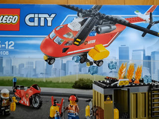 LEGO City elicopter pompieri 60108