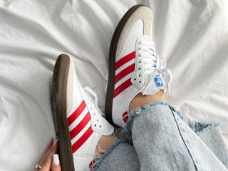 Adidas Samba OG White Scarlet foto 4