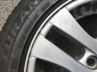 4 Ската с дисками от BMW Bridgestone Turanza ER 300-1 RFT 205/55 R16 91V *, runflat foto 4