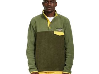 Polo Ralph Lauren Polo Sport Brushed Fleece Pullover Olive Size XL New foto 2