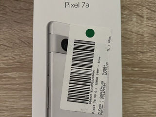 Google pixel 7a white/5g/90hz/8ram/128gb/64megapixel