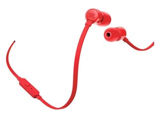 Cască Cu Microfon Jbl T110 Red foto 2