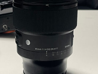 Sigma 85mm f/1.4 Sony E